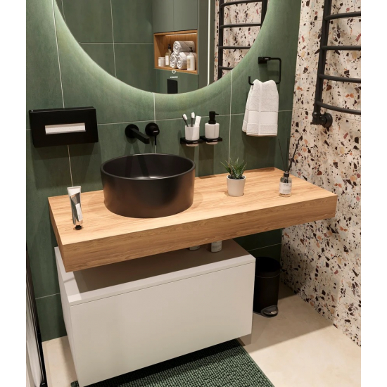 Столешница STWORKI Ольборг 120 без отверстий, дуб французский