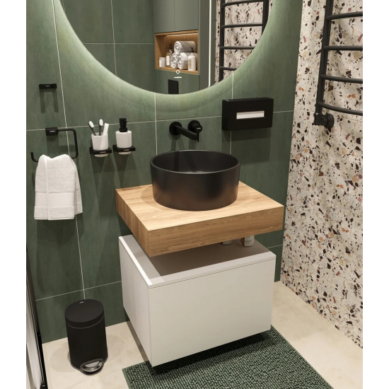 Столешница STWORKI Ольборг 60 без отверстий, дуб французский