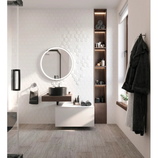 Столешница STWORKI Ольборг 60 без отверстий, дуб карпентер