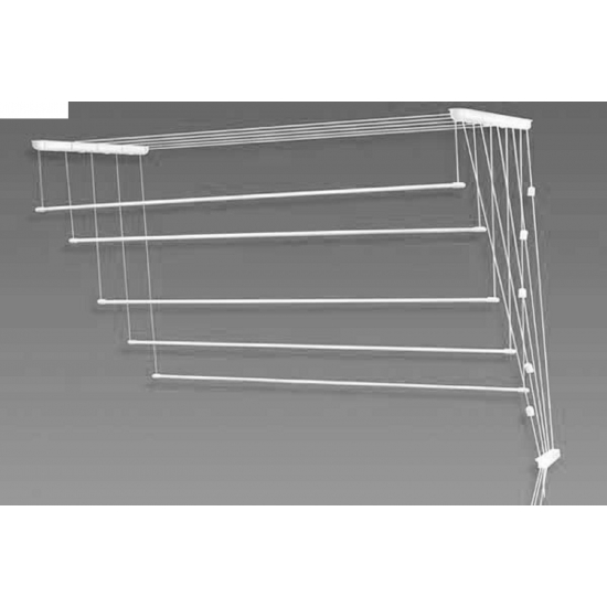 Сушилка для белья потолочная "Лиана" 1,30м белая