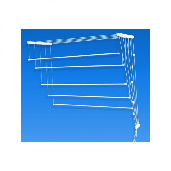 Сушилка для белья потолочная "Лиана" 1,60м белая