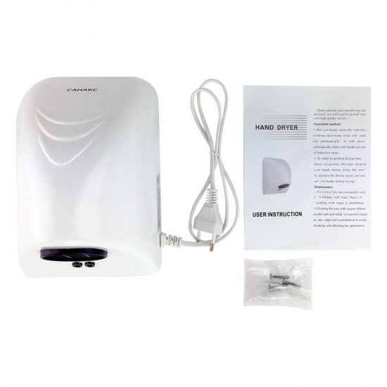 Сушилка для рук GFmark 6920 бел 600Вт