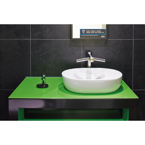 Сушилка для рук совмещенная со смесителем Dyson Airblade Wash+Dry WD 04 (низкая)