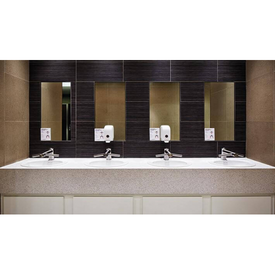 Сушилка для рук совмещенная со смесителем Dyson Airblade Wash+Dry WD 04 (низкая)