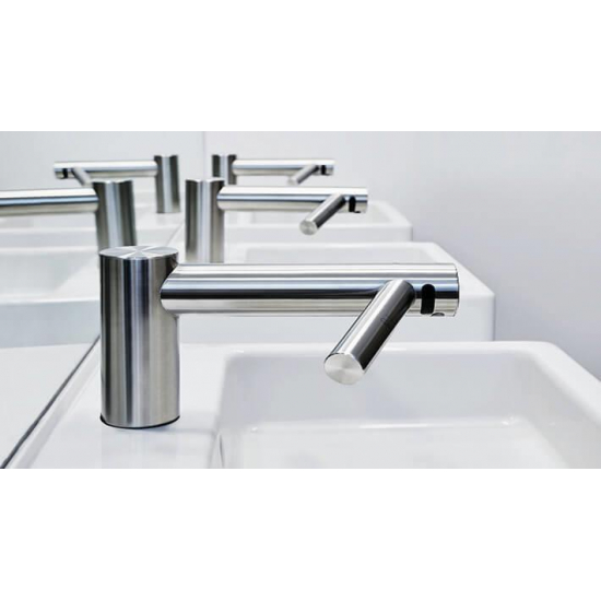 Сушилка для рук совмещенная со смесителем Dyson Airblade Wash+Dry WD 04 (низкая)