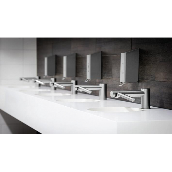 Сушилка для рук совмещенная со смесителем Dyson Airblade Wash+Dry WD 04 (низкая)