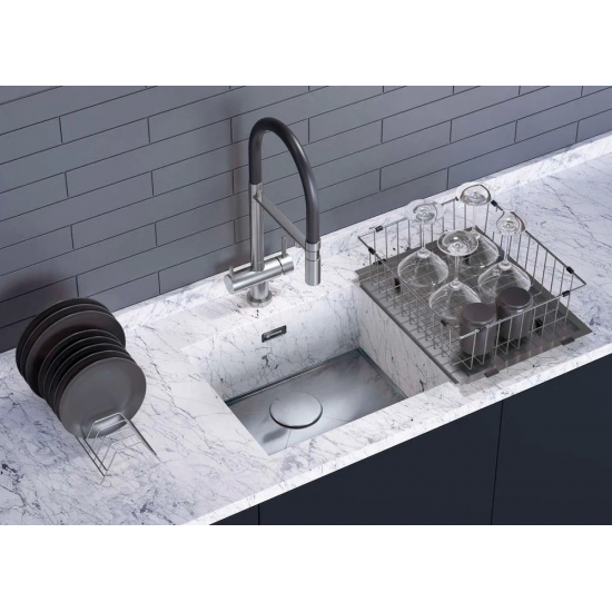 Сушилка OMOIKIRI RE-01-GM вороненая сталь