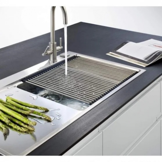 Сушилка OMOIKIRI ROLL-01 IN 4997003 складная, нержавеющая сталь