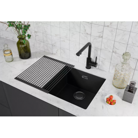 Сушилка OMOIKIRI ROLL-01-Silicone-BL 4997006 складная, графит