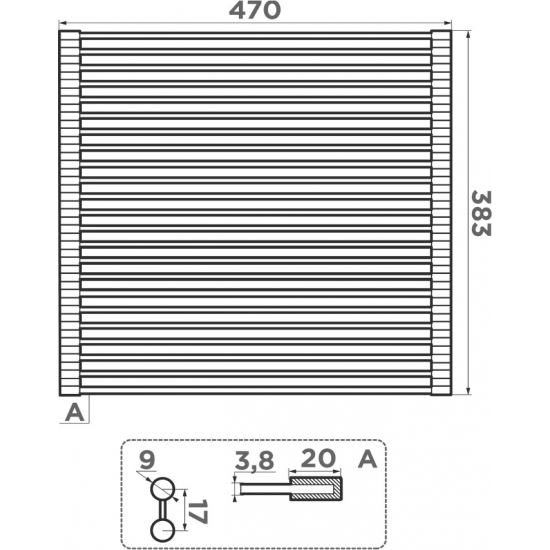 Сушилка OMOIKIRI ROLL-03-IN 4997005 складная, нержавеющая сталь