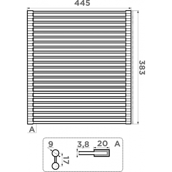 Сушилка OMOIKIRI ROLL-05-IN 4999060 складная, нержавеющая сталь