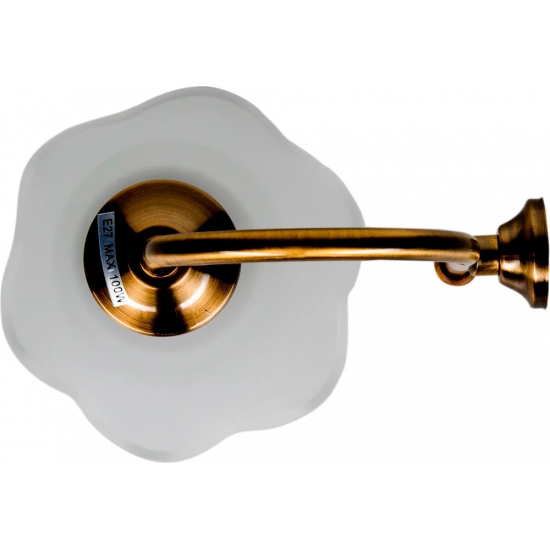 Светильник для мебели AQUANET Луизиана WT-260 бронза, 2 штуки