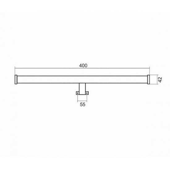 Светильник для зеркала MIXLINE Сура