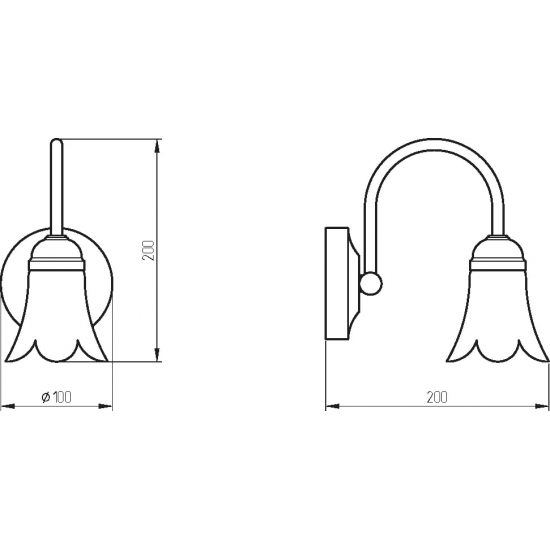 Светильник Migliore Mirella 17256 хром