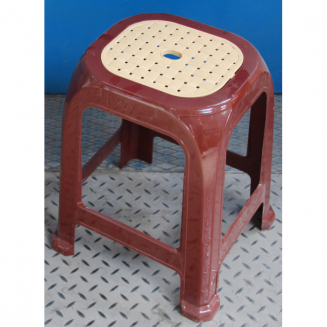 Табурет РОССПЛАСТ Симпатия большой коричневый (высота 45 см)