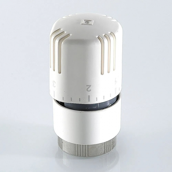 Термоголовка для радиатора VALTEC VT.1000.0.0 М30x1,5 ( диапазон регулировки t: 6,5-27,5 градусов )