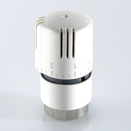 Термоголовка для радиатора VALTEC VT.1000.0.0 М30x1,5 ( диапазон регулировки t: 6,5-27,5 градусов )