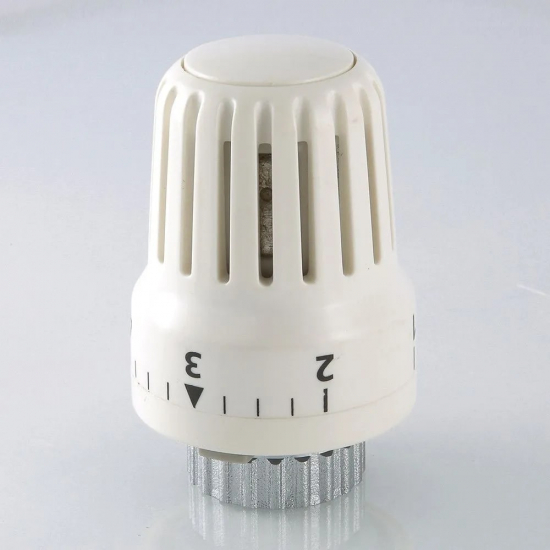 Термоголовка для радиатора VALTEC VT.3000.0.0 М30x1,5 ( диапазон регулировки t: 6,5-27,5 градусов )