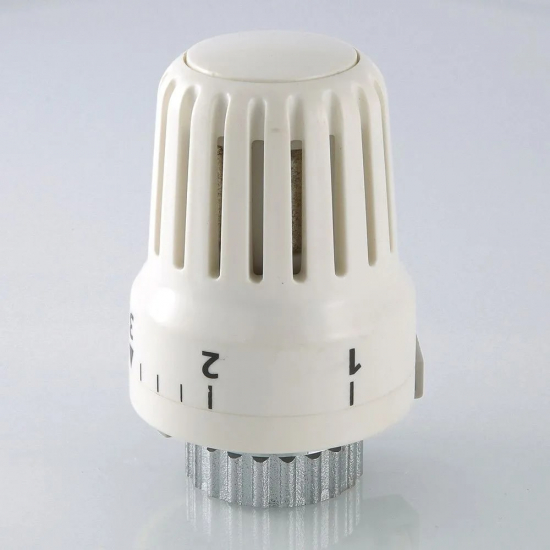 Термоголовка для радиатора VALTEC VT.3000.0.0 М30x1,5 ( диапазон регулировки t: 6,5-27,5 градусов )