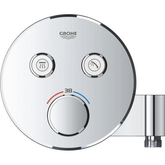Термостатический смеситель встраиваемый GROHE Grohtherm SmartControl 29120000 для душа, хром
