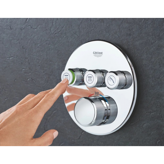 Термостатический смеситель встраиваемый GROHE Grohtherm SmartControl 29121000 для душа