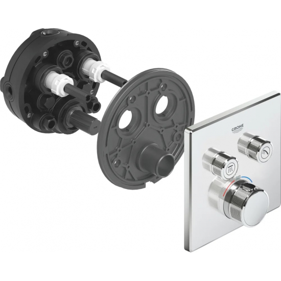 Термостатический смеситель встраиваемый GROHE Grohtherm SmartControl 29124000 для душа, хром