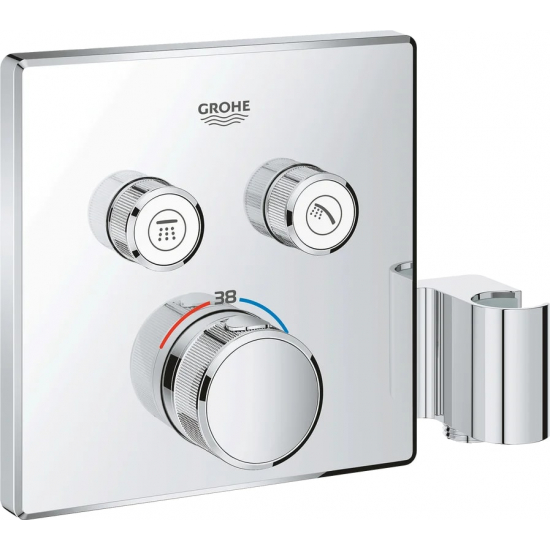Термостатический смеситель встраиваемый GROHE Grohtherm SmartControl 29125000 для душа, хром