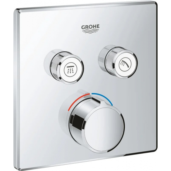 Термостатический смеситель встраиваемый GROHE Grohtherm SmartControl 29148000 хром