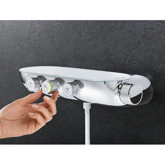 Термостатический смеситель встраиваемый GROHE Grohtherm SmartControl 34713000 для душа, хром