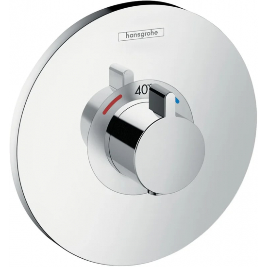Термостатический смеситель встраиваемый HANSGROHE Ecostat S 15755000 С ВНУТРЕННЕЙ ЧАСТЬЮ, хром