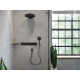 Термостатический смеситель встраиваемый HANSGROHE RainSelect 15382670 для душа, чёрный матовый