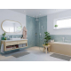 Термостатический смеситель встраиваемый HANSGROHE ShowerSelect S 15743700 С ВНУТРЕННЕЙ ЧАСТЬЮ белый