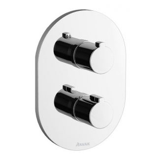 Термостатический смеситель встраиваемый RAVAK Chrome CR 067.00 хром