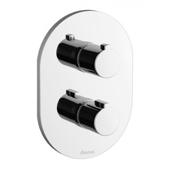 Термостатический смеситель встраиваемый RAVAK Chrome CR 067.00 хром