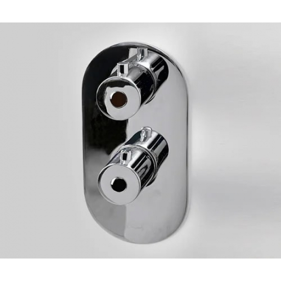 Термостатический смеситель встраиваемый WASSERKRAFT Berkel 4833 С ВНУТРЕННЕЙ ЧАСТЬЮ, хром