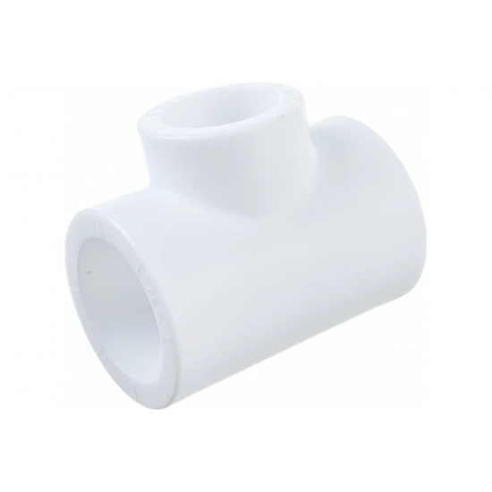 Тройник переходной PPR ПОЛИТЭК 32х25х32 белый
