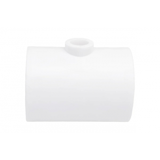 Тройник переходной PPR ПОЛИТЭК 63х20х63 белый