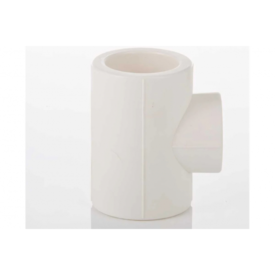 Тройник переходной PPR VALTEC 63х50х63 белый