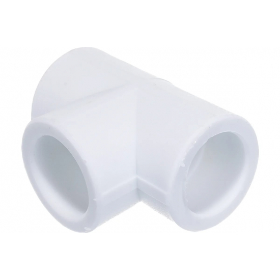 Тройник полипропиленовый EVER Plast 25x25x25 мм белый