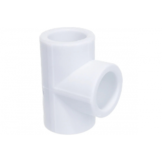 Тройник полипропиленовый EVER Plast 25x25x25 мм белый