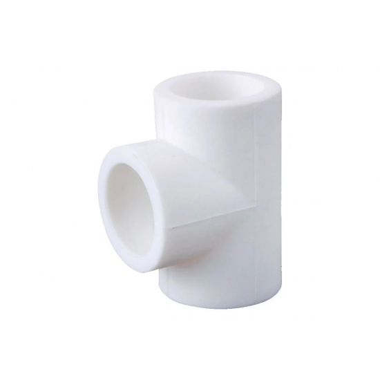 Тройник полипропиленовый EVER Plast 25x25x25 мм белый