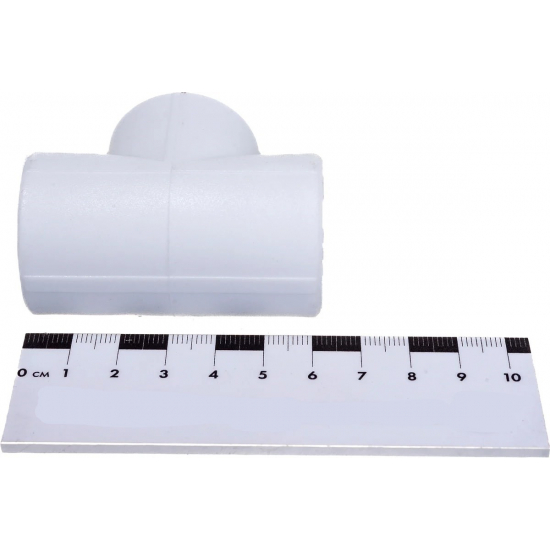 Тройник полипропиленовый EVER Plast 25x25x25 мм белый