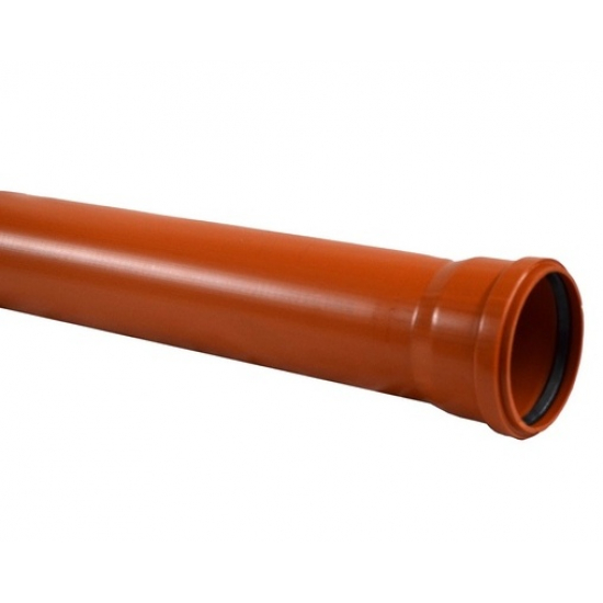 Труба канализационная ПОЛИТЭК ПП 110x2000 мм толщина 3.4 мм, наружняя