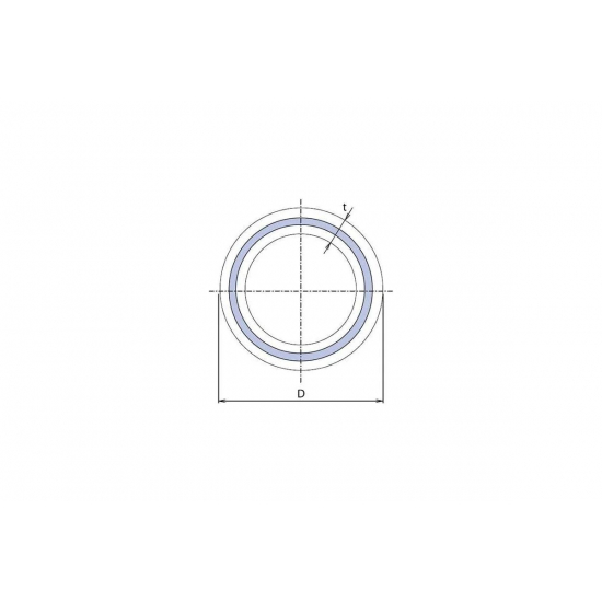 Труба полипропиленовая EKOPLASTIK 63x8.6 FIBER SDR 7.4 PN20 армированная стекловолокном, серая 4 м
