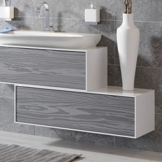 Тумба AQWELLA 5 stars Genesis 120 миллениум серый