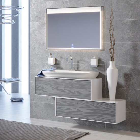 Тумба AQWELLA 5 stars Genesis 120 миллениум серый