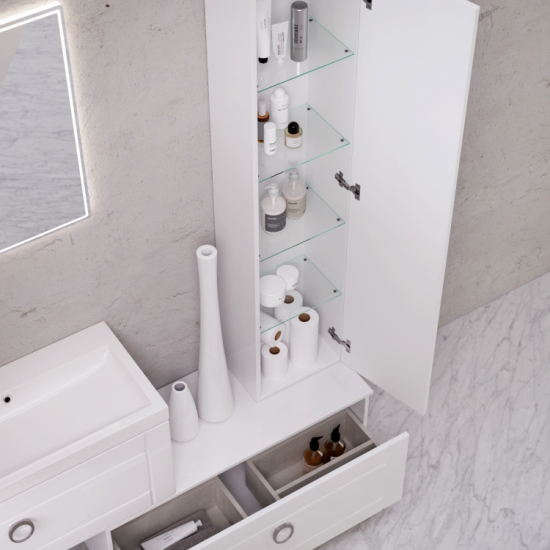 Тумба AQWELLA 5 stars Инфинити Н10 белая