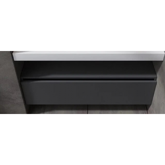 Тумба Armadi Art Flat Valessi Uno-S 120 антрацит глянец