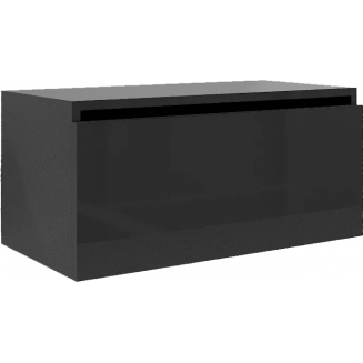 Тумба Armadi Art Flat Valessi Uno-S 80 антрацит глянец