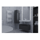 Тумба Armadi Art Flat Valessi Uno-S 80 антрацит глянец